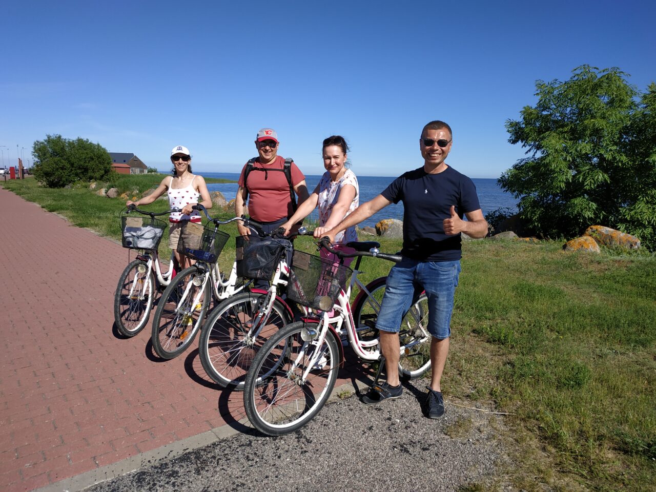 Bicycles on Kihnu Island